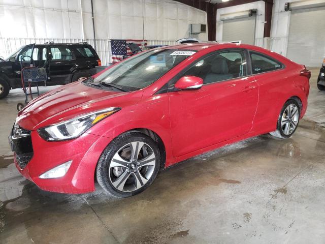 KMHDH6AH6EU028690 - 2014 HYUNDAI ELANTRA CO GS RED photo 1