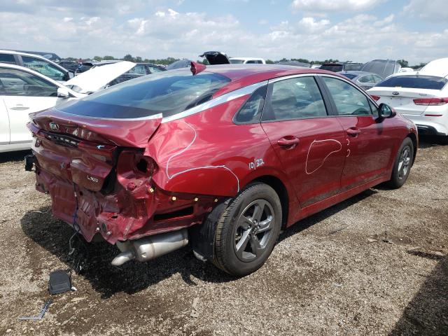 5XXG14J2XMG017461 - 2021 KIA K5 LXS RED photo 3