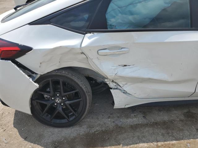 19XFL2H85NE024879 - 2022 HONDA CIVIC SPORT WHITE photo 10