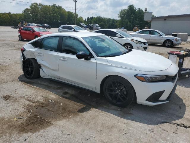 19XFL2H85NE024879 - 2022 HONDA CIVIC SPORT WHITE photo 4