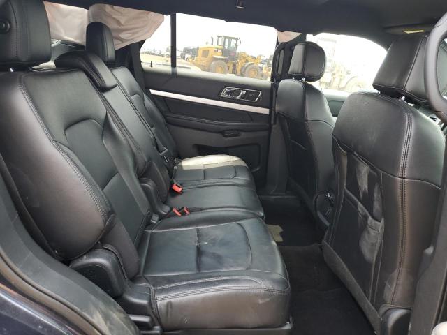 1FM5K8D89HGD91923 - 2017 FORD EXPLORER XLT გრაფიტი ფოტო 11
