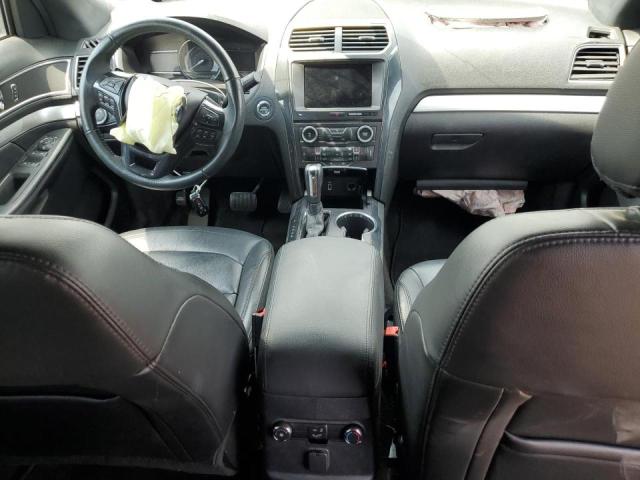 1FM5K8D89HGD91923 - 2017 FORD EXPLORER XLT გრაფიტი ფოტო 8