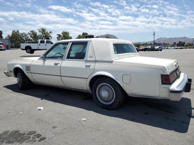 1C3BF66P4HW134330 - 1987 CHRYSLER FIFTH AVEN WHITE photo 2