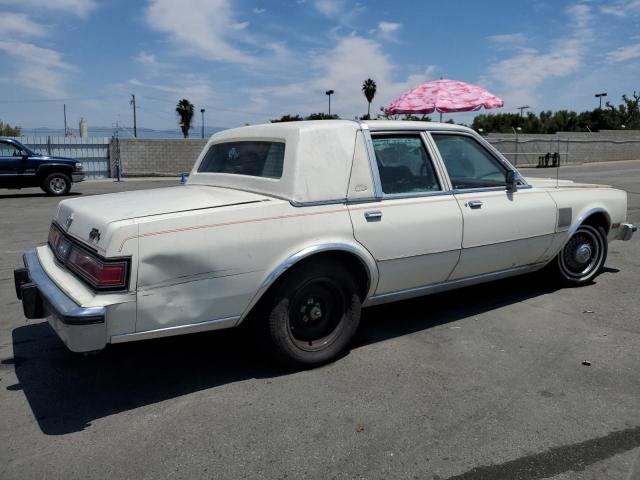 1C3BF66P4HW134330 - 1987 CHRYSLER FIFTH AVEN WHITE photo 3