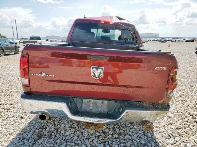 1C6RR6LT9KS521559 - 2019 RAM 1500 CLASS SLT ბურგუნდია ფოტო 6