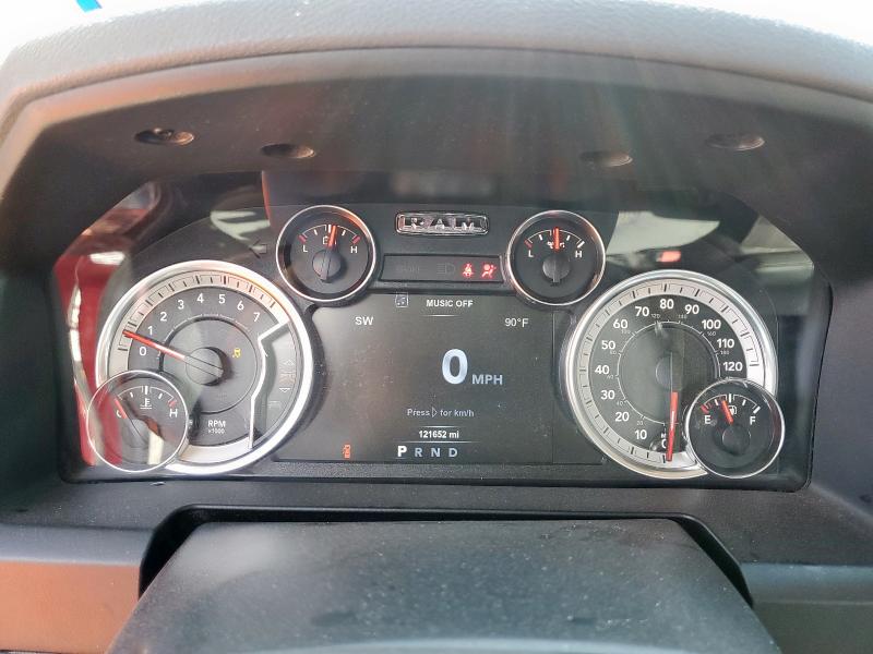 1C6RR6LT9KS521559 - 2019 RAM 1500 CLASS SLT ბურგუნდია ფოტო 9