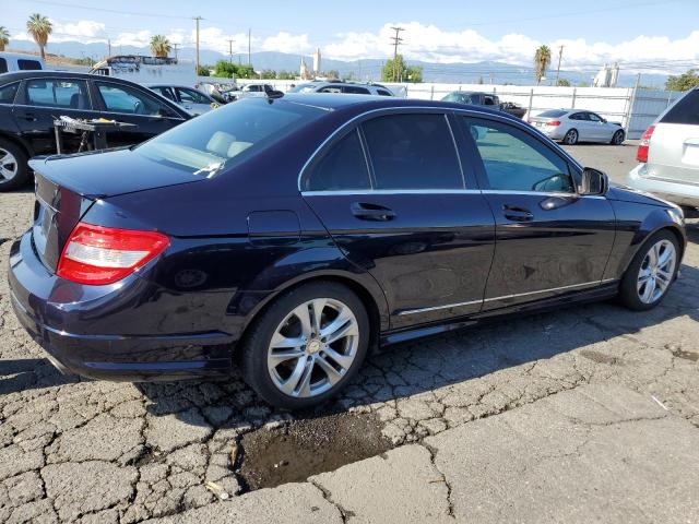 WDDGF56X58F175292 - 2008 MERCEDES-BENZ C 350 BLUE photo 3