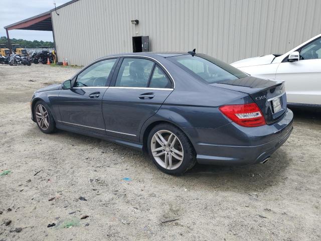 WDDGF8AB8DR245552 - 2013 MERCEDES-BENZ C 300 4MATIC GRAY photo 2