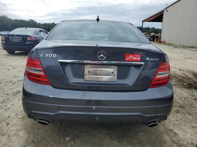 WDDGF8AB8DR245552 - 2013 MERCEDES-BENZ C 300 4MATIC GRAY photo 6
