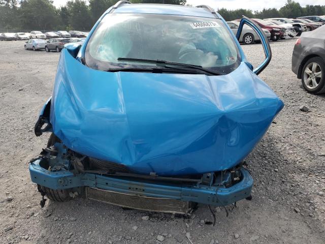 MAJ6P1UL5JC194191 - 2018 FORD ECOSPORT SE BLUE photo 5