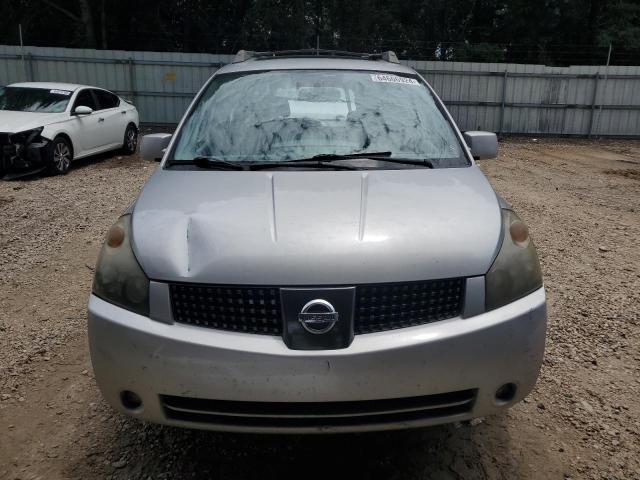 5N1BV28U34N370389 - 2004 NISSAN QUEST S SILVER photo 5