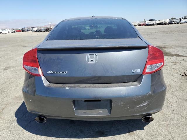 1HGCS2B80CA005267 - 2012 HONDA ACCORD EXL 灰色 照片 6