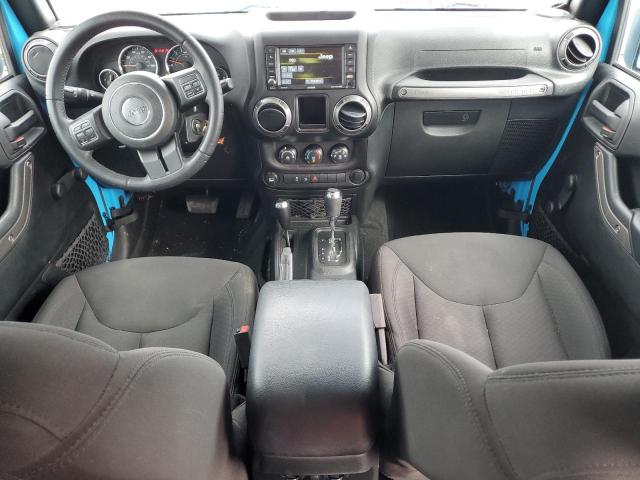 1C4BJWDG1HL751585 - 2017 JEEP WRANGLER U SPORT BLUE photo 8