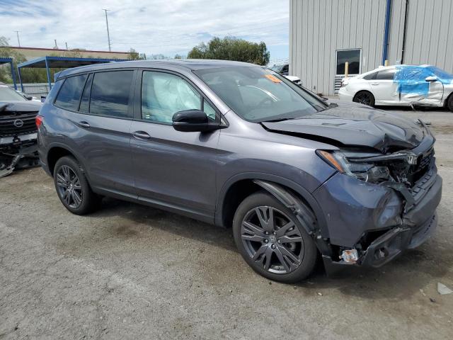 5FNYF8H55MB021403 - 2021 HONDA PASSPORT EXL 灰色 照片 4