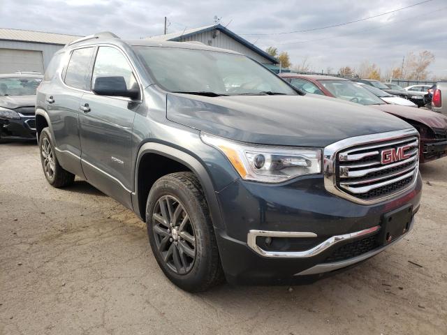 1GKKNMLA1KZ288409 - 2019 GMC ACADIA SLT-1 TEAL photo 1