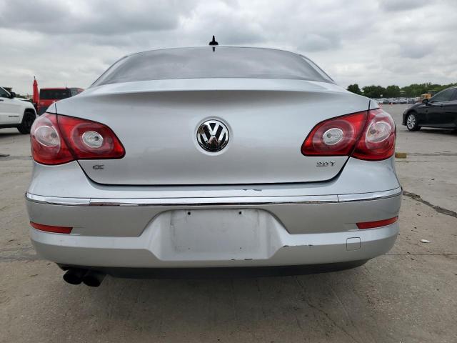 WVWMN7AN6CE510902 - 2012 VOLKSWAGEN CC SPORT SILVER photo 6