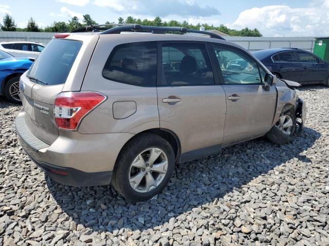 JF2SJADC3FH806961 - 2015 SUBARU FORESTER 2.5I PREMIUM TAN photo 3