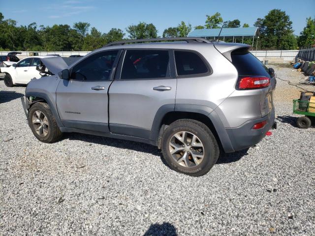 1C4PJMBX7JD618178 - 2018 JEEP CHEROKEE TRAILHAWK 银色 照片 2