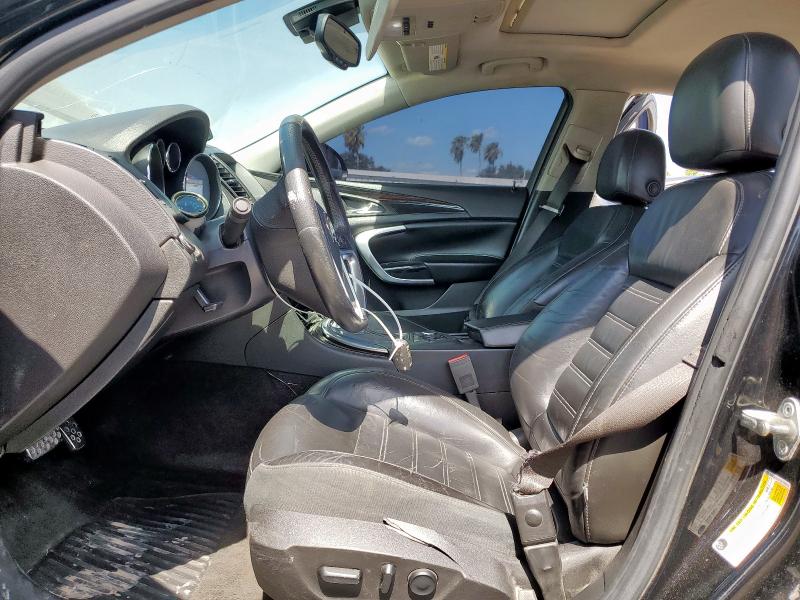 2G4GV5GV7D9199814 - 2013 BUICK REGAL GS BLACK photo 7