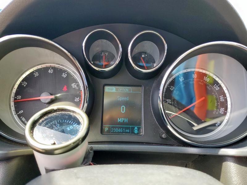 2G4GV5GV7D9199814 - 2013 BUICK REGAL GS BLACK photo 9