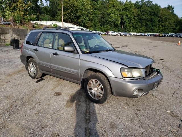 JF1SG676X5H732328 - 2005 SUBARU FORESTER 2.5XS LL BEAN SILVER photo 4