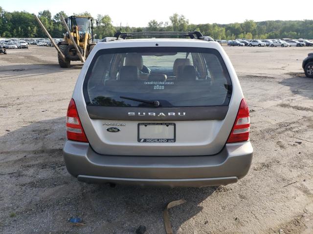 JF1SG676X5H732328 - 2005 SUBARU FORESTER 2.5XS LL BEAN SILVER photo 6