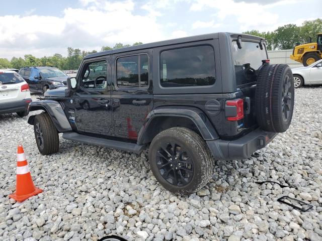 1C4JJXP66MW872285 - 2021 JEEP WRANGLER U SAHARA 4XE BLACK photo 2