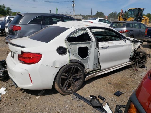 WBS1J5C54JVD37275 - 2018 BMW M2 WHITE photo 3