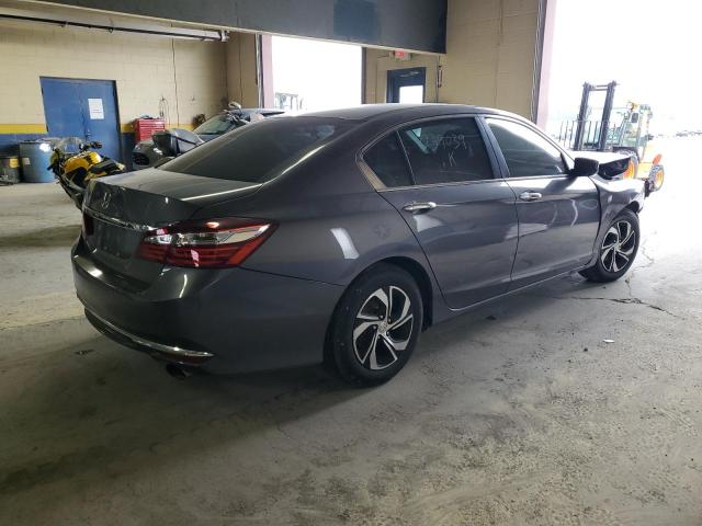 1HGCR2F31HA039039 - 2017 HONDA ACCORD LX GRAY photo 3