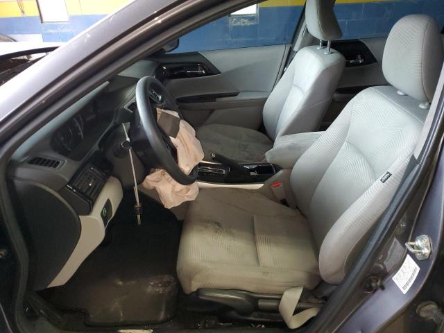 1HGCR2F31HA039039 - 2017 HONDA ACCORD LX GRAY photo 7