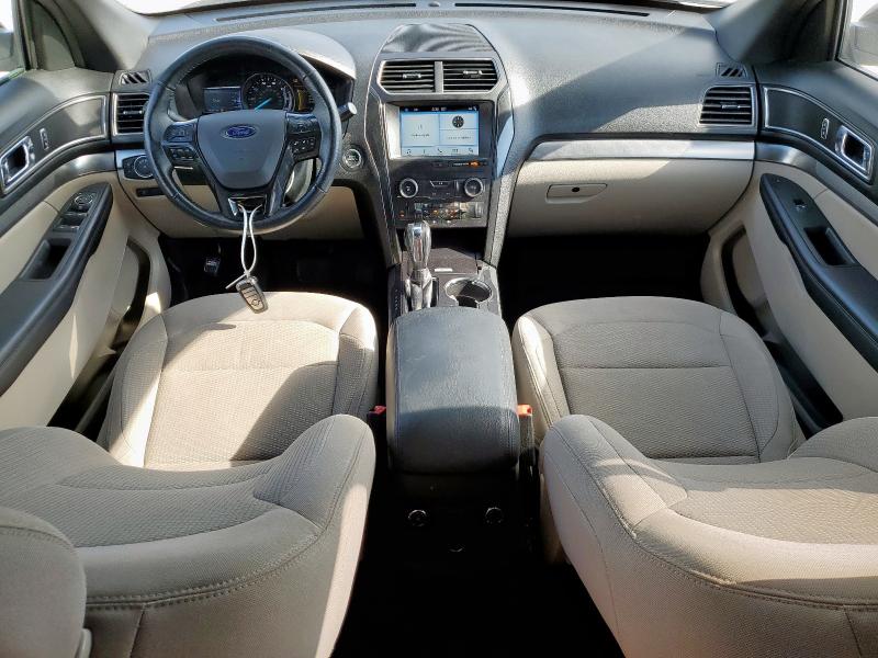 1FM5K7D81JGA76601 - 2018 FORD EXPLORER XLT Gümüş foto 8