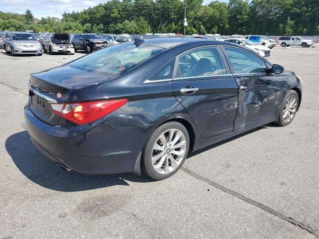5NPEC4AC4CH350039 - 2012 HYUNDAI SONATA SE შავი ფოტო 3