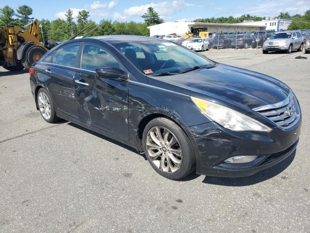5NPEC4AC4CH350039 - 2012 HYUNDAI SONATA SE შავი ფოტო 4