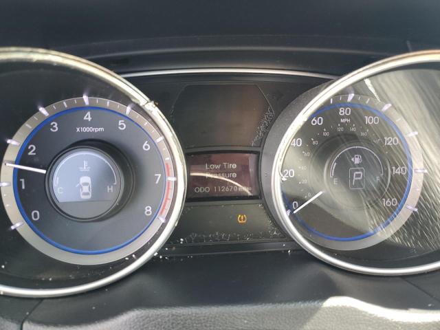 5NPEC4AC4CH350039 - 2012 HYUNDAI SONATA SE შავი ფოტო 9