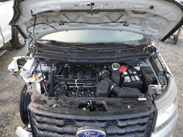 1FM5K8AR9KGA62191 - 2019 FORD EXPLORER POLICE INTERCEPTOR Күміс фото 12