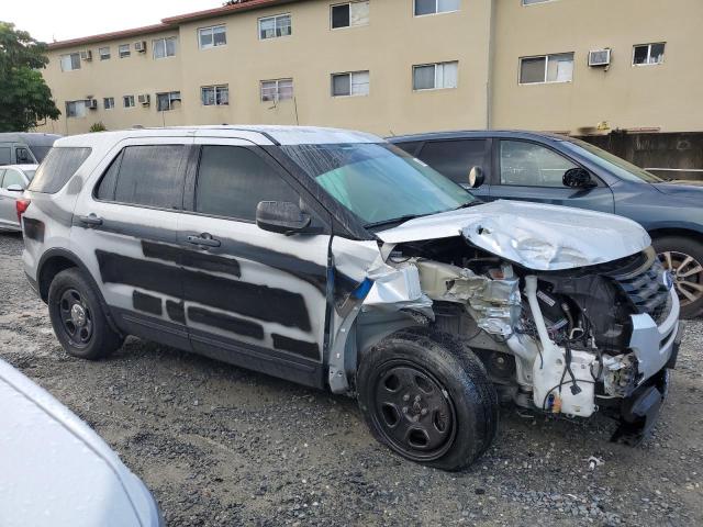 1FM5K8AR9KGA62191 - 2019 FORD EXPLORER POLICE INTERCEPTOR Күміс фото 4