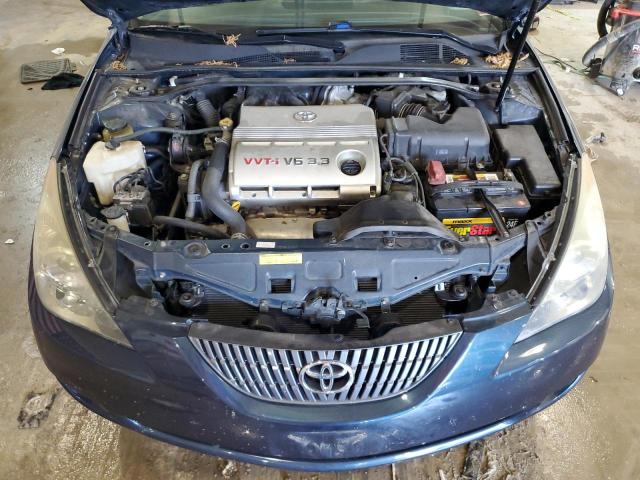 4T1CA30P25U046417 - 2005 TOYOTA CAMRY SOLA SE BLUE photo 11