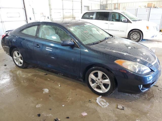 4T1CA30P25U046417 - 2005 TOYOTA CAMRY SOLA SE BLUE photo 4