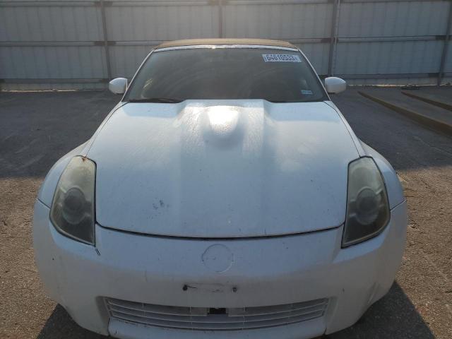 JN1AZ36A26M450149 - 2006 NISSAN 350Z ROADSTER WHITE photo 5