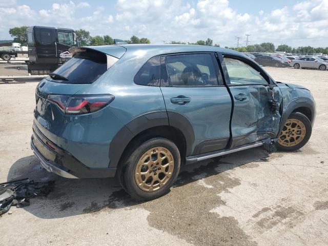 3CZRZ2H79PM729853 - 2023 HONDA HR-V EXL ლურჯი ფოტო 3