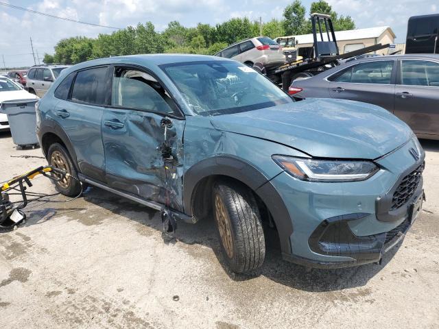 3CZRZ2H79PM729853 - 2023 HONDA HR-V EXL ლურჯი ფოტო 4