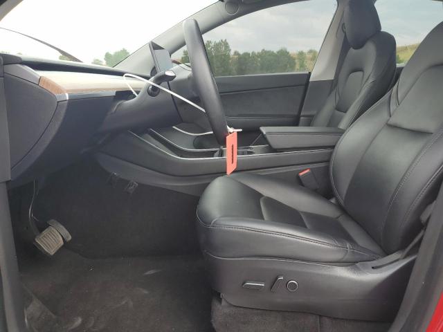 5YJYGDEE1MF108080 - 2021 TESLA MODEL Y Қызыл фото 7