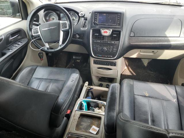 2C4RC1CG6CR169673 - 2012 CHRYSLER TOWN & COU TOURING L SILVER photo 8