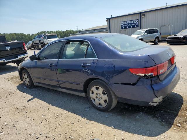 1HGCM56495A148871 - 2005 HONDA ACCORD LX BLUE photo 2