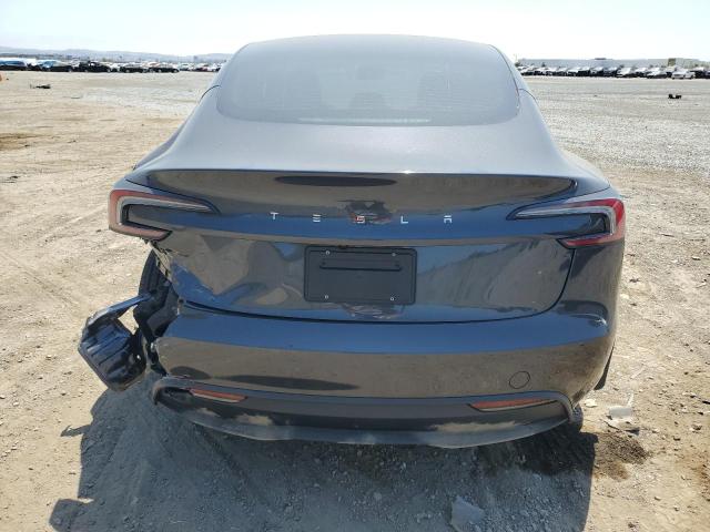 5YJ3E1EA3SF004179 - 2025 TESLA MODEL 3 GRAY photo 6