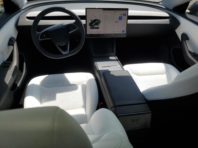 5YJ3E1EA3SF004179 - 2025 TESLA MODEL 3 GRAY photo 8