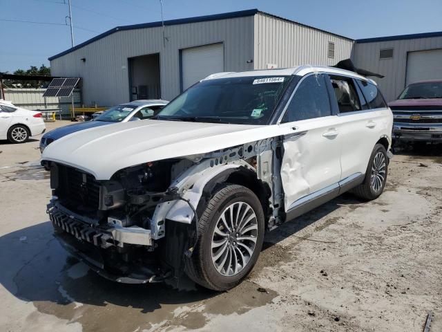 5LM5J7WC1PGL23366 - 2023 LINCOLN AVIATOR RESERVE WHITE photo 1