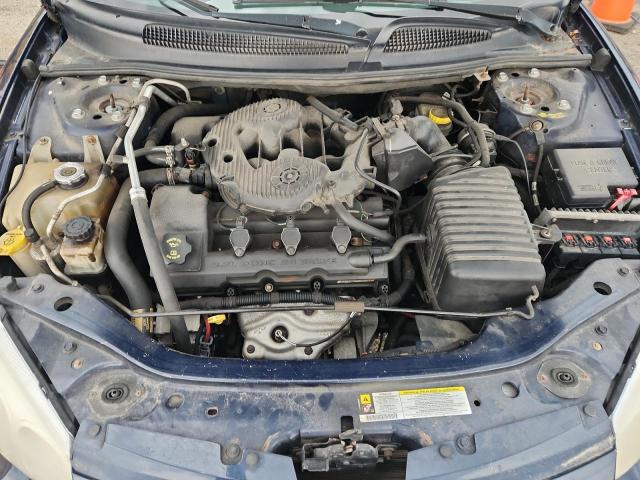 1C3EL55R16N259274 - 2006 CHRYSLER SEBRING TOURING ლურჯი ფოტო 11