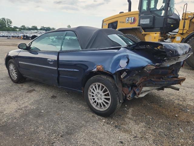 1C3EL55R16N259274 - 2006 CHRYSLER SEBRING TOURING ლურჯი ფოტო 2