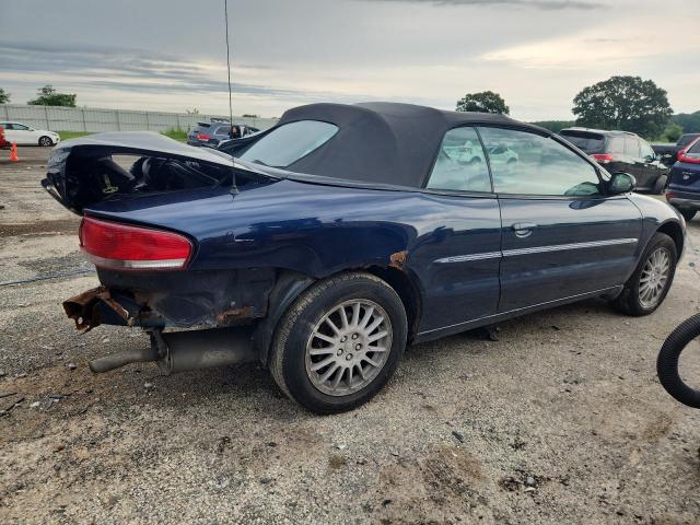 1C3EL55R16N259274 - 2006 CHRYSLER SEBRING TOURING ლურჯი ფოტო 3